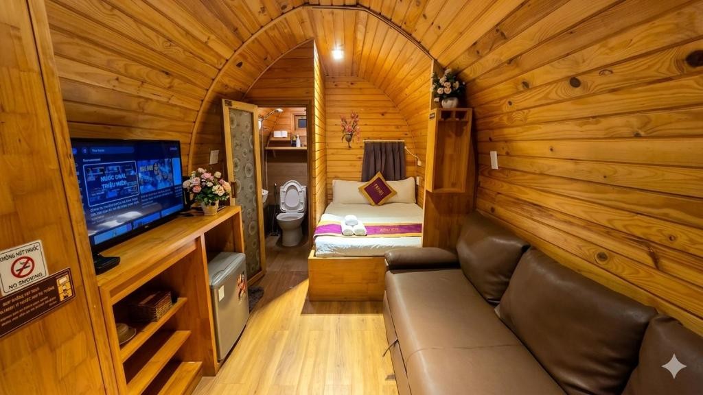Bungalow tiêu chuẩn hướng vườn